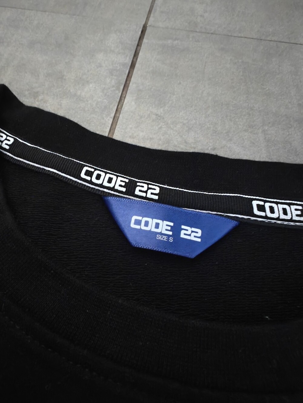 Code 22 Mesh Panelled Tee S - Picture 3 of 4